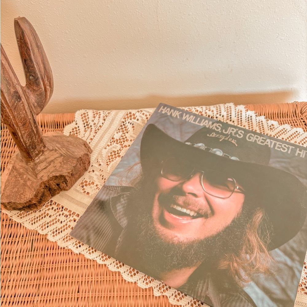 Hank Williams Jr.'s Greatest Hits Vinyl Record